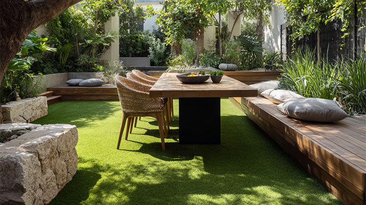 איך תכנון נכון פתח את הגינה והפך פינת ישיבה לחלום נעים