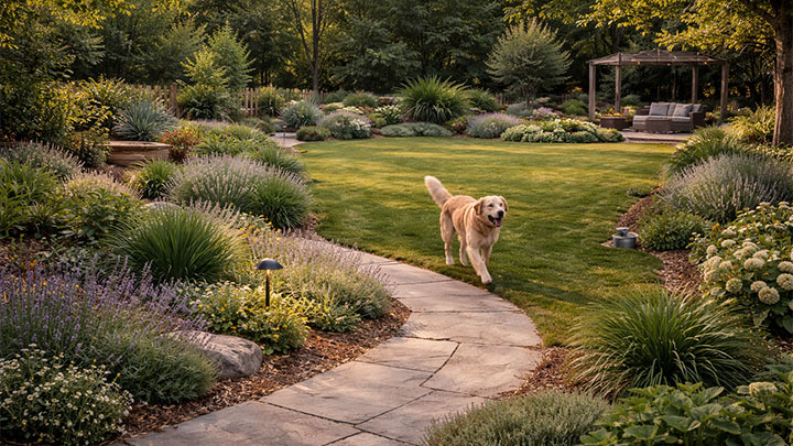 גינה שטוב לחיות בה גם על ארבע